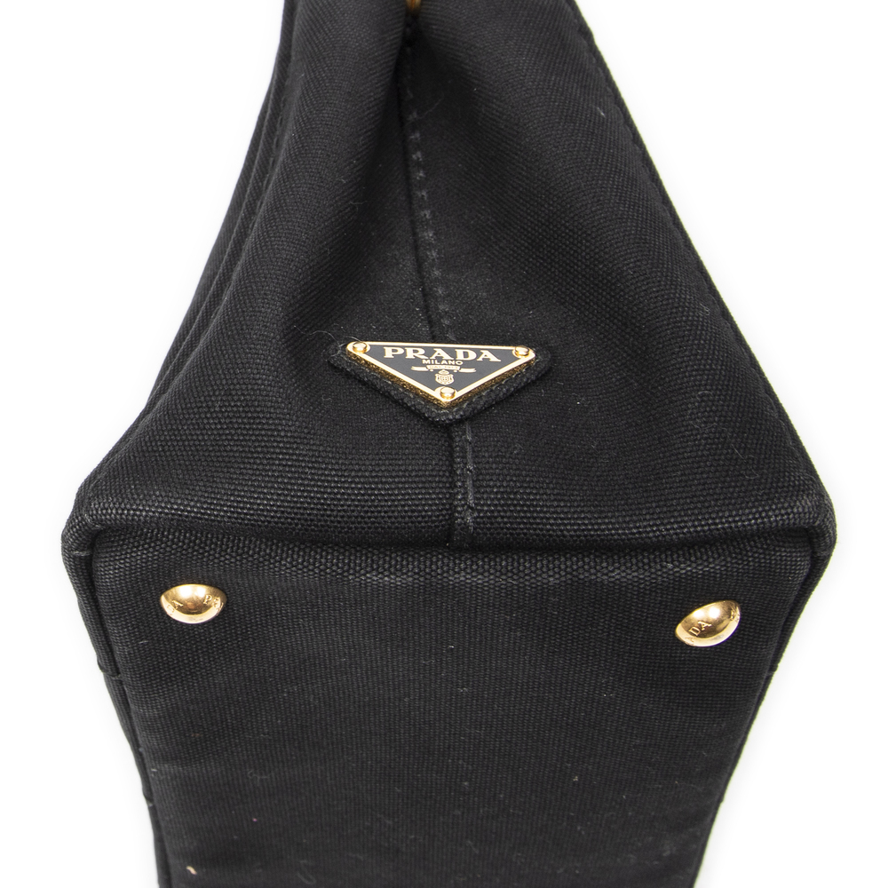 Prada Small Canapa Tote - Picture 7 of 10